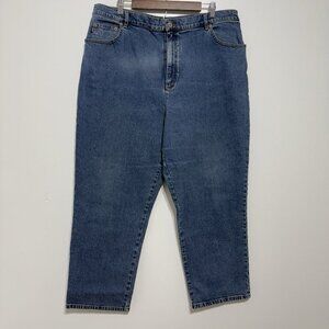 Ralph Lauren Jeans Womens 20 Blue Denim Stretch Straight Leg Casual